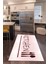 Dijital Baskılı Kaymaz Taban Yıkanabilir Kitchen Yazılı Mutfak Halısı, N-Mutfak-49-Pembe, 1