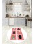 Dijital Baskılı Kaymaz Yıkanabilir Renkli Modern Yuvarlak Mutfak Halısı, N-Y-Mutfak-43-Beyaz, 3