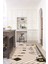 Dijital Baskılı Kaymaz Taban Yıkanabilir Renkli Modern Mutfak Halısı, N-Mutfak-32-Siyah, 4