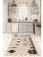 Dijital Baskılı Kaymaz Taban Yıkanabilir Renkli Modern Mutfak Halısı, N-Mutfak-32-Siyah, 5