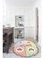 Dijital Baskılı Kaymaz Yıkanabilir Renkli Modern Oval Mutfak Halısı, N-O-Mutfak-36-Renkli, 4