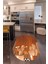 Dijital Baskılı Kaymaz Yıkanabilir Renkli Modern Oval Mutfak Halısı, N-O-Mutfak-24-Kahve, 5