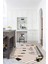 Dijital Baskılı Kaymaz Yıkanabilir Renkli Modern Oval Mutfak Halısı, N-O-Mutfak-32-Gri, 4