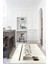 Dijital Baskılı Kaymaz Taban Yıkanabilir Kitchen Yazılı Mutfak Halısı, N-Mutfak-49-Krem, 2