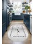 Dijital Baskılı Kaymaz Yıkanabilir Renkli Modern Oval Mutfak Halısı, N-O-Mutfak-10-Gri, 3