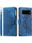 Google Pixel 6A Yüksek Kaliteli Klipsiz 2-In-1 Alt Kabuk Pu (Yurt Dışından) 1