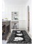 3D Dijital Baskılı Kaymaz Taban Yıkanabilir Renkli Modern Mutfak Halısı, N-Mutfak-45-Antrasit, 2