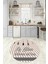 Dijital Baskılı Kaymaz Yıkanabilir Renkli Modern Yuvarlak Mutfak Halısı, N-Y-Mutfak-32-Gri, 5