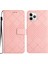 El Kayışı Elmas Kabartmalı Kart Yuvası ile IPhone 11 Pro Max Için Flip Case (Yurt Dışından) 1