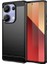 Poco M6 Pro 4g / Redmi Note 13 Pro 4g Brushed Carbon Fiber Silikon Kılıf - Siyah AL3332 1