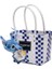 Stitch Peluş Kolye Dokuma Tote Çanta Plastik El Sepeti (Yurt Dışından) 1
