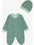 Kız Bebek Patikli Tulum Benek Desenli 0-6 Ay, Mint Yeşili 1