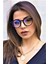 Tekno Trust Siyah London Siyah Şeffaf Unisex Mavi Işık Korumalı Gözlük Oval Şeffaf Siyah 50 UV400 Cam Plastik 1