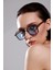 Tekno Trust Leopar Reine Güneş Gözlüğü Unisex UV400 Korumalı Leopar Mavi Asetat Mavi Leopar 54 Mat UV400 Dikdör 1