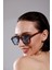 Tekno Trust Leopar Reine Güneş Gözlüğü Unisex UV400 Korumalı Leopar Mavi Asetat Mavi Leopar 54 Mat UV400 Dikdör 5