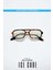 Tekno Trust UV400 Ice Cube Mavi Işık Korumalı Gözlük Blue Block / Ren Eyewear Turuncu Leopar Plastik 51 Dikdör 4