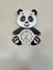 Hayvan Figürlü ve Karakterli Duvar Saati - Panda Tasarımlı Çocuk Duvar Saati 1