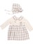 Kız Çocuk Ekose Yakalı Elbise 2