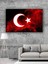 Kanvas Tablo LED Işıklı Türk Bayrağı (Şanlı Bayrağımız) 2