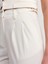 71283 Ayarlanabilir Belli Şık Pantolon-Beyaz 3