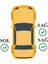 Golf 4 1998-2004 Model Arası Uyumlu (Gri) Kapı Iç Kapı Çekme Kolu Takım 2