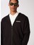 Siyah Erkek Kapüşonlu Relaxed Sweatmont DS4M-SWT3232 1