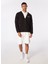 Siyah Erkek Kapüşonlu Relaxed Sweatmont DS4M-SWT3232 4