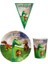 Dinozor 8 Kişilik Erkek Doğum Günü Mini Set Erkek Çocuk Parti Seti Süsleme 1