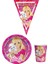 Barbie 8 Kişilik Kız Doğum Günü Mini Set Kız Çocuk Parti Seti Süsleme 1