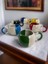 Dekoratif El Işlemesi, Şık Dekorlu 6 Kişilik Kupa-Mug, Çay ve Kahve Fincanı 3