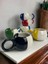 Dekoratif El Işlemesi, Şık Dekorlu 6 Kişilik Kupa-Mug, Çay ve Kahve Fincanı 4