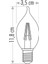 4W LED Filament Kıvrık Buji Ampul (Günışığı) E14 Cat CT-4062G 3