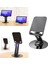 Tok Alüminyum Stand Çok Işlevli Döner Tablet Pc Akıllı Telefon Standı 11CM x 17 cm Masaüstü Stand Katlanabilir Cep Telefonu Evrensel Telefon Tutucu ZR719 3