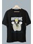 Oversize Jjk Nanami I Hate Overtime Baskılı T-Shirt, Unisex Anime Baskılı Tişört 1