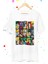 Oversize Mix Anime Characters Baskılı T-Shirt, Unisex Anime Baskılı Tişört 1