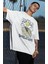Oversize Jjk Nanami I Hate Overtime Baskılı T-Shirt, Unisex Anime Baskılı Tişört 2