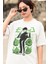 Oversize Mob Psycho Shigeo Kageyama Baskılı T-Shirt, Unisex Anime Baskılı Tişört 3