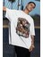 Oversize Attack On Titans Baskılı T-Shirt, Unisex Anime Baskılı Tişört 2