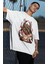 Oversize Demon Slayer Inosuke Baskılı T-Shirt, Unisex Anime Baskılı Tişört 2