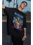 Oversize Edward Elric V2 Fullmetal Alchemist Baskılı T-Shirt, Unisex Anime Baskılı Tişört 2