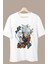 Oversize Dragon Ball Süper Goku Baskılı T-Shirt, Unisex Anime Baskılı Tişört 1