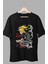 Oversize Naruto Deidara Baskılı T-Shirt, Unisex Anime Baskılı Tişört 1