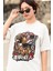 Oversize Attack On Titans Baskılı T-Shirt, Unisex Anime Baskılı Tişört 3