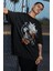 Oversize Dragon Ball Süper Goku Baskılı T-Shirt, Unisex Anime Baskılı Tişört 2