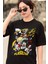 Oversize My Hero Academia Plusultra Baskılı T-Shirt, Unisex Anime Baskılı Tişört 3