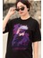 Oversize Limitless Jjk Gojo Baskılı T-Shirt, Unisex Anime Baskılı Tişört 3