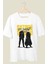 Oversize Jjk Gojo Satoru ve Suguru Geto Baskılı T-Shirt, Unisex Anime Baskılı Tişört 1
