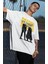 Oversize Jjk Gojo Satoru ve Suguru Geto Baskılı T-Shirt, Unisex Anime Baskılı Tişört 2