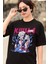 Oversize Hunter x Hunter Killua Ex V2 Baskılı T-Shirt, Unisex Anime Baskılı Tişört 3
