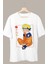 Oversize Uzumaki Naruto Baskılı T-Shirt, Unisex Anime Baskılı Tişört 1